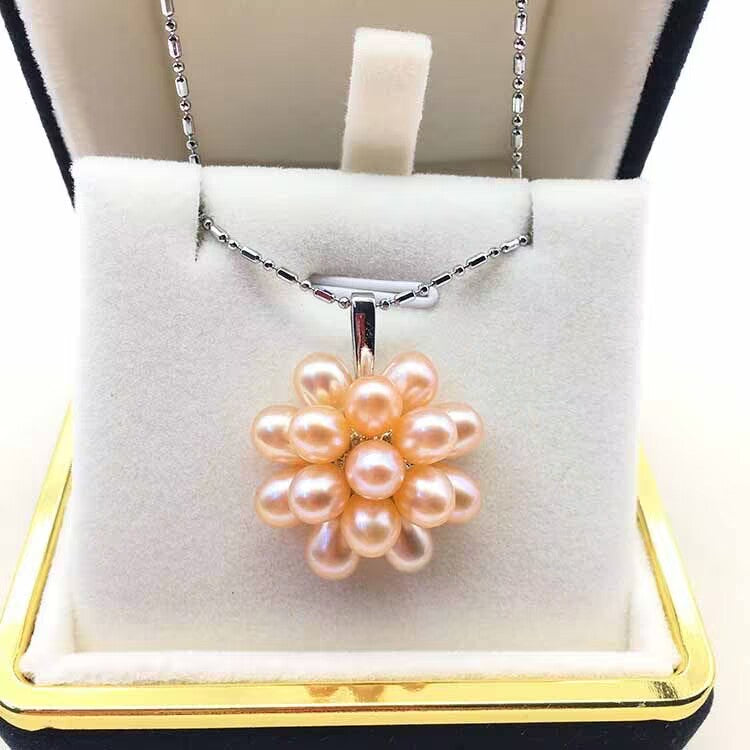 (J028)  Popcorn pearl set