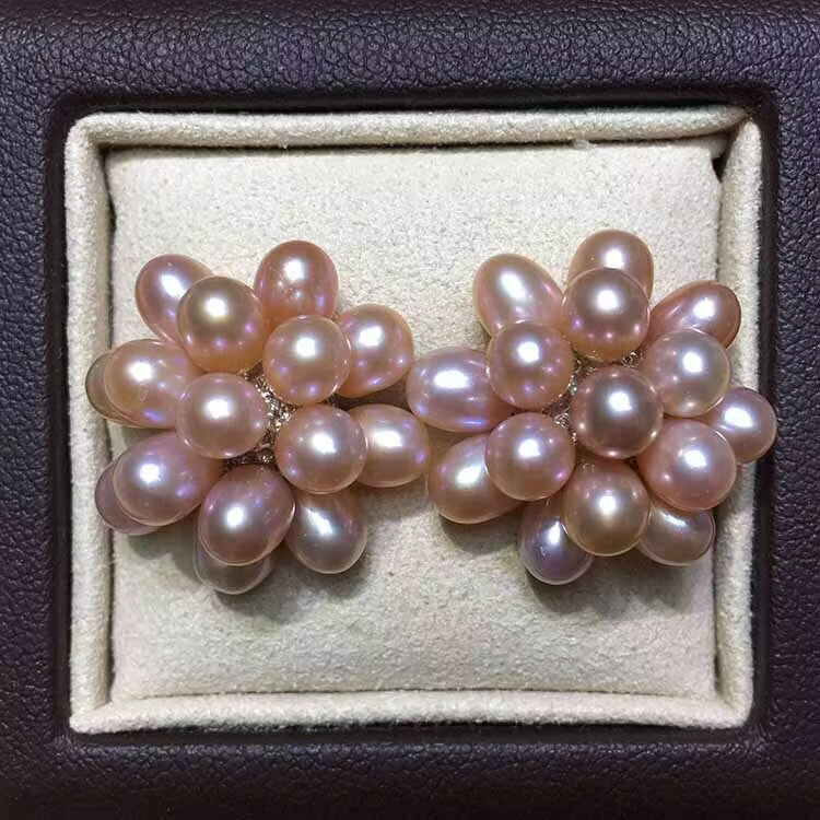 (J028)  Popcorn pearl set