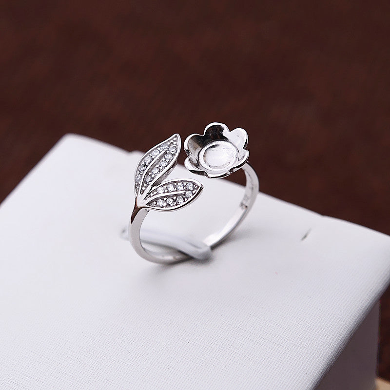 S925 sterling silver ring setting (R50)