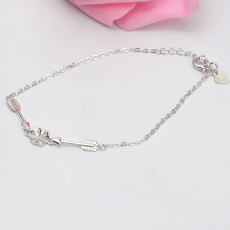 S925 sterling silver bracelet set setting (B19)