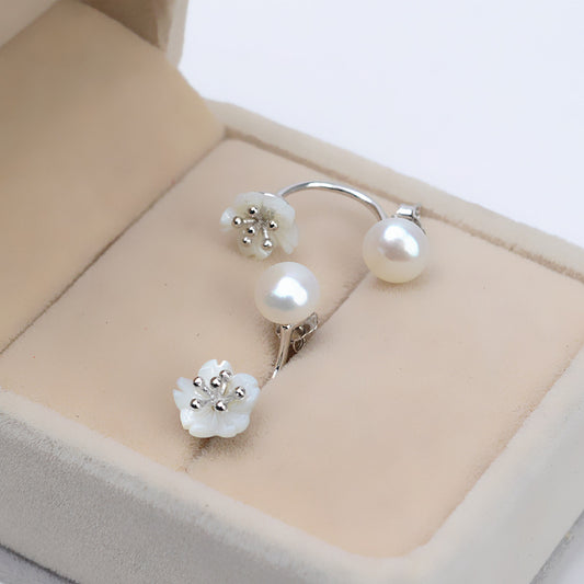 S925 sterling silver earring setting (E22)