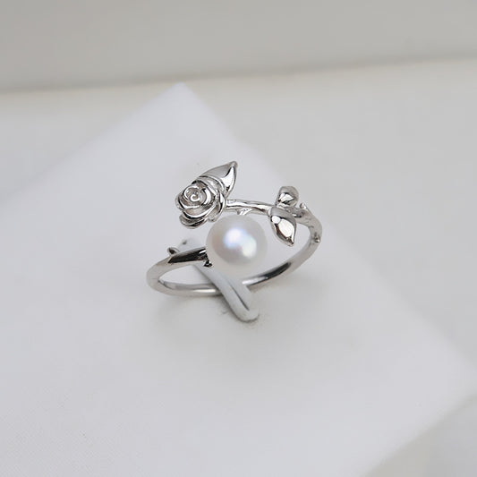 S925 sterling silver ring setting (R46)