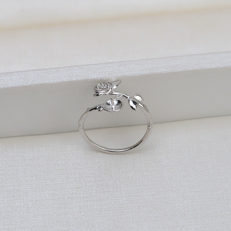 S925 sterling silver ring setting (R46)