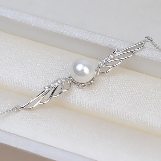 S925 sterling silver bracelet set setting (B13)