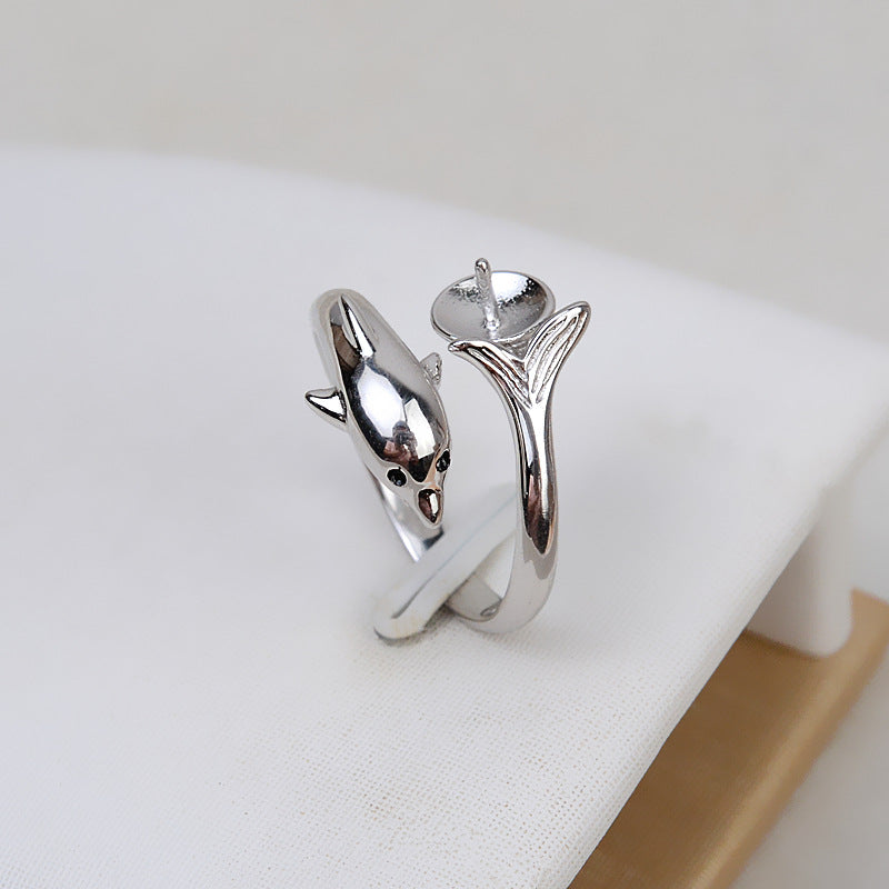 S925 sterling silver ring setting (R43)