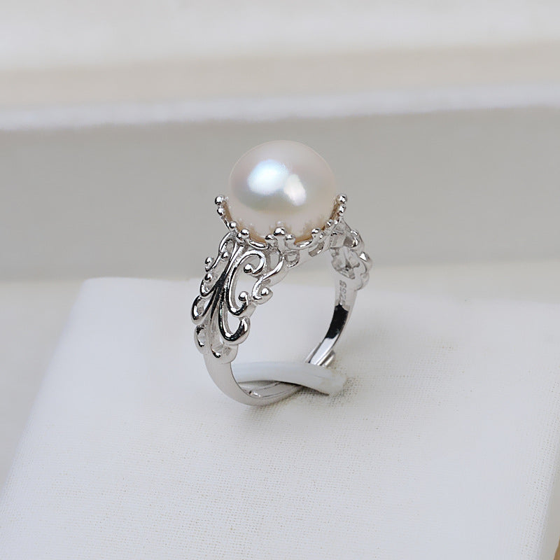 S925 sterling silver ring setting (R40)