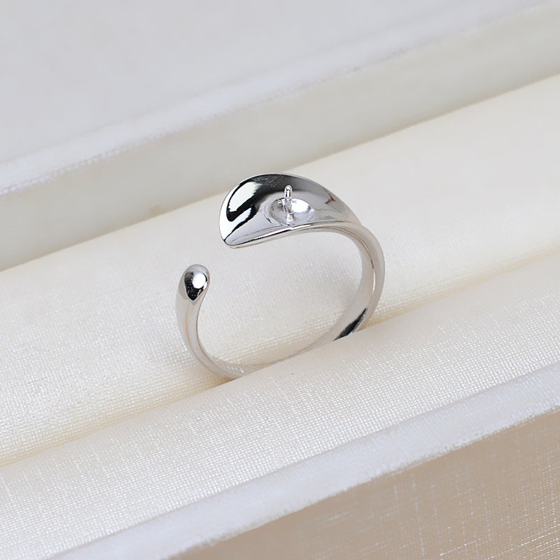 S925 sterling silver ring setting (R49)