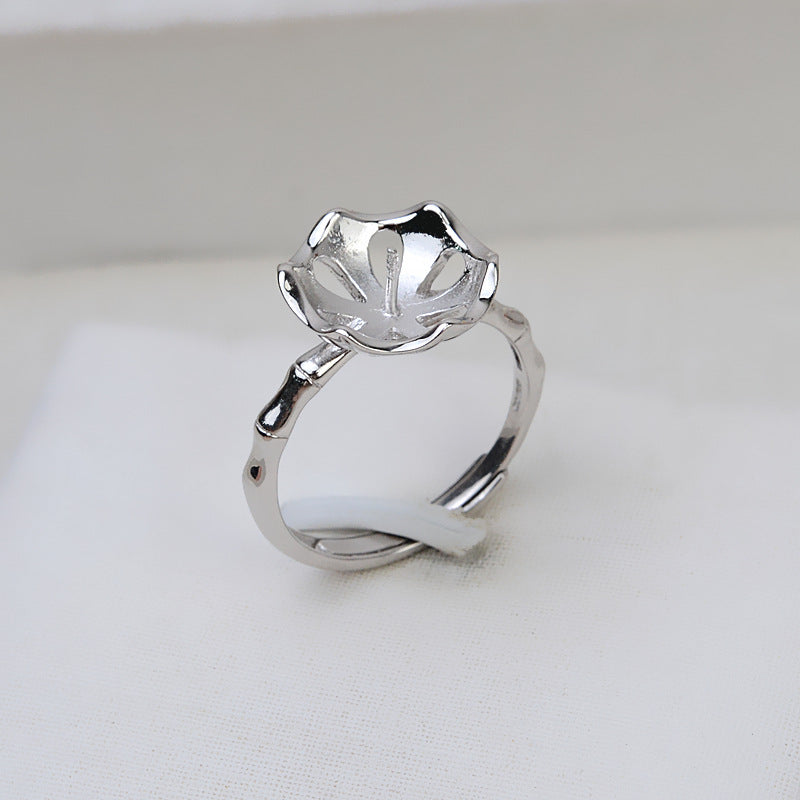 S925 sterling silver ring setting (R45)