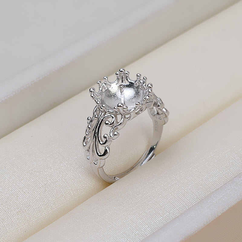 Monture de bague en argent sterling S925 (R40)