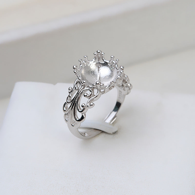 S925 sterling silver ring setting (R40)