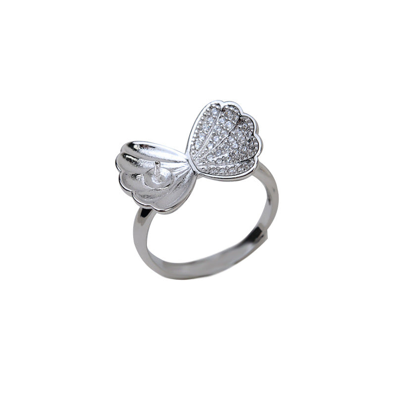 S925 sterling silver ring setting (R38)