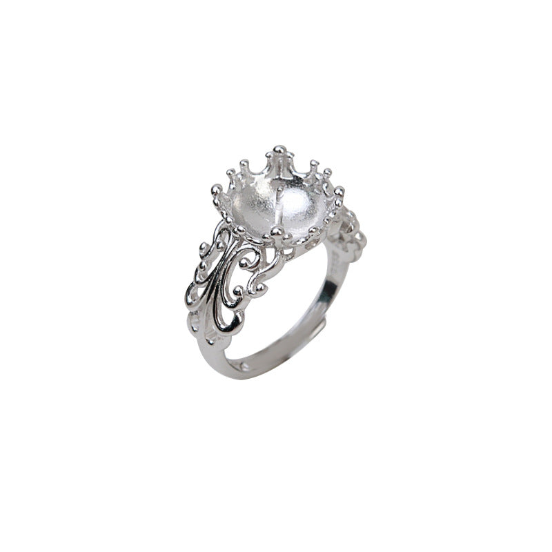 S925 sterling silver ring setting (R40)