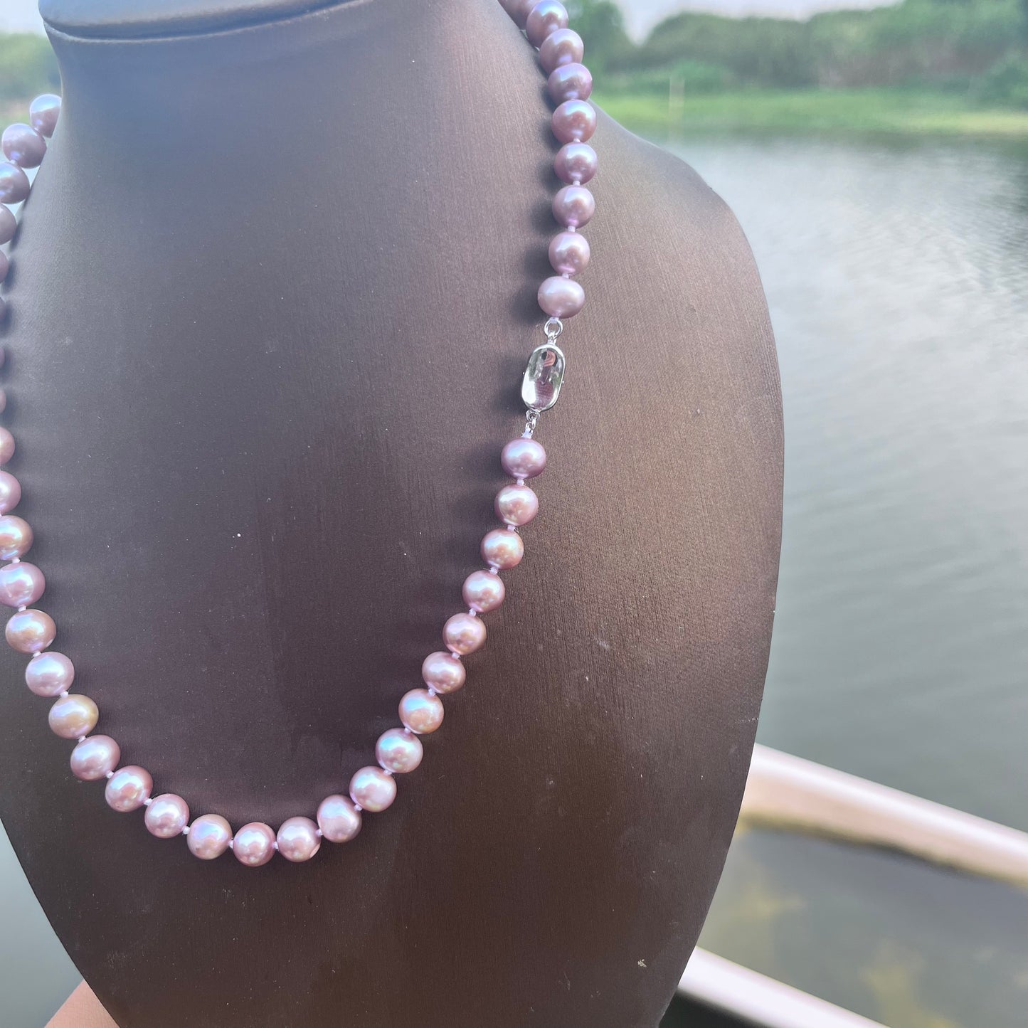 New arrival S925 full pearl nekclace USD120