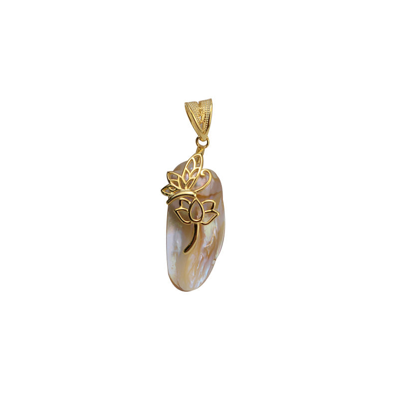 S925 sterling silver pendant baroque setting for legendary pearls  (B36)