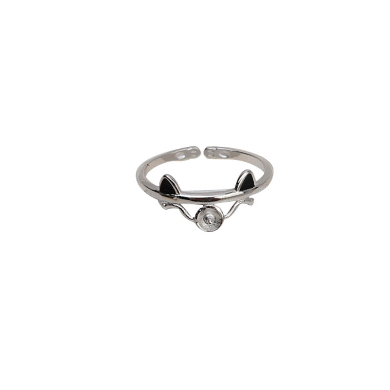 Ringfassung aus S925-Sterlingsilber (R52)