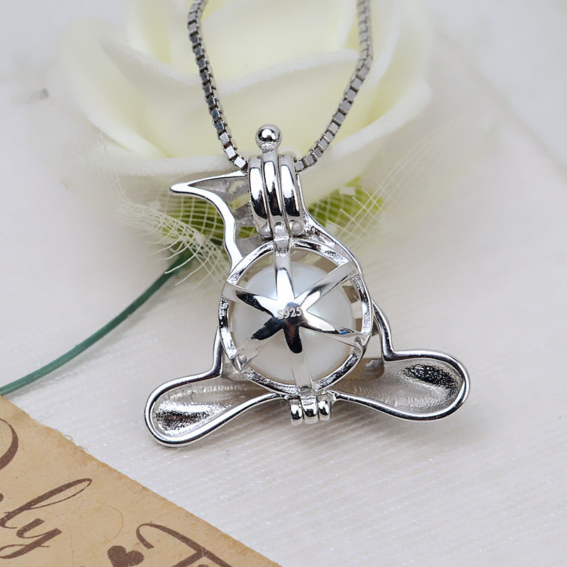 S925 sterling silver cage(C18)