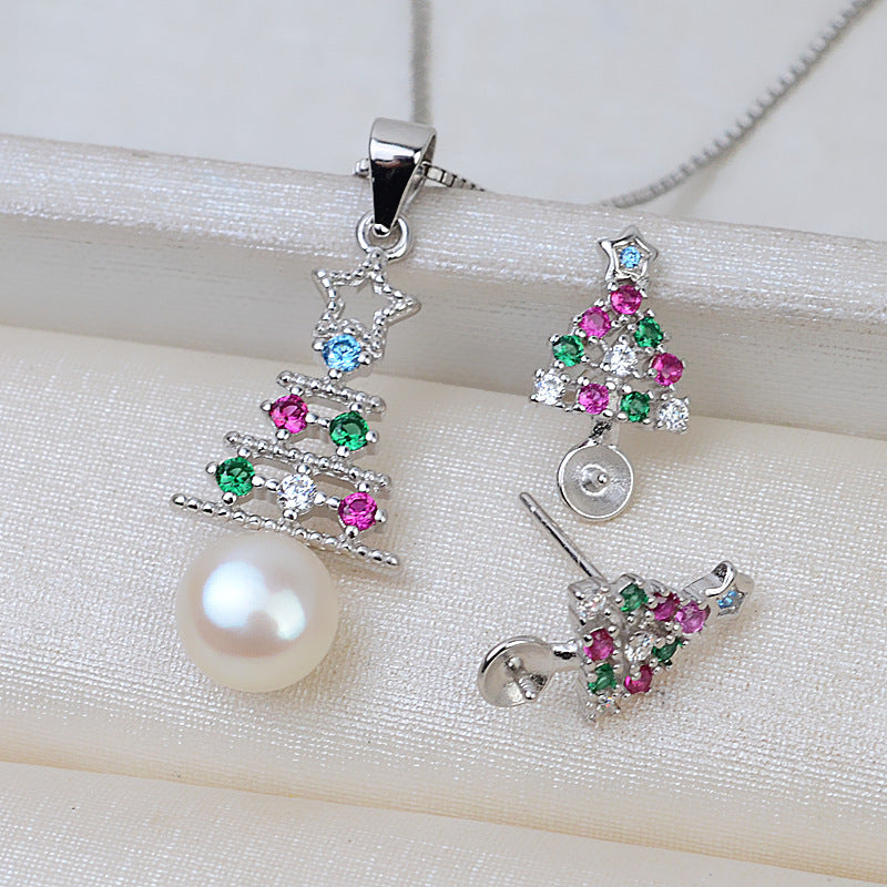 S925 sterling silver set setting (S23-1)