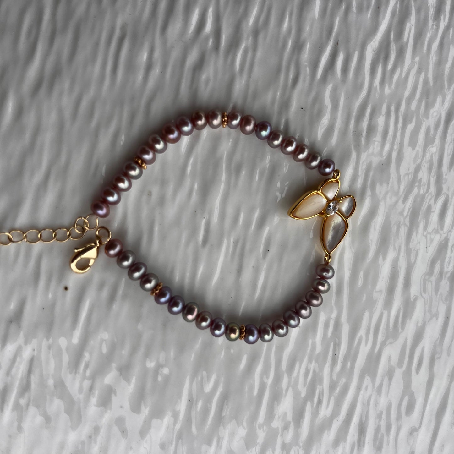 Butterfly Purple bracelet