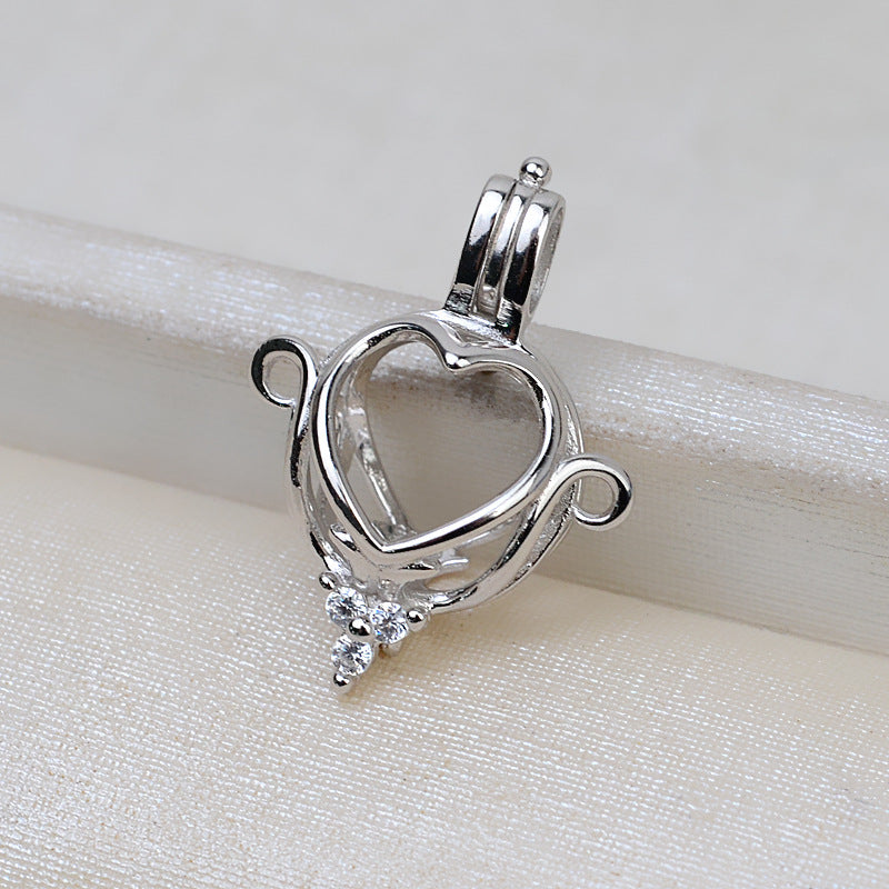 S925 sterling silver cage(C11)