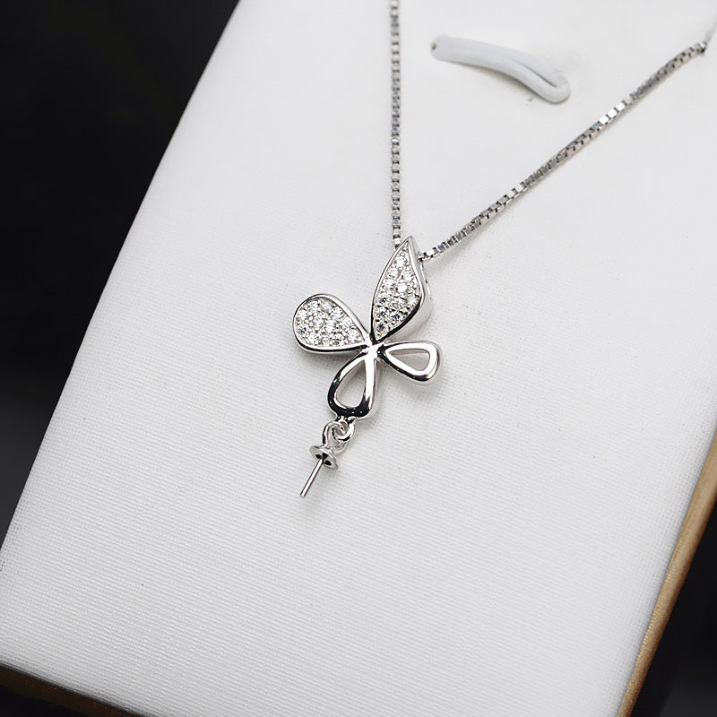 Butterfly pendant setting USD25