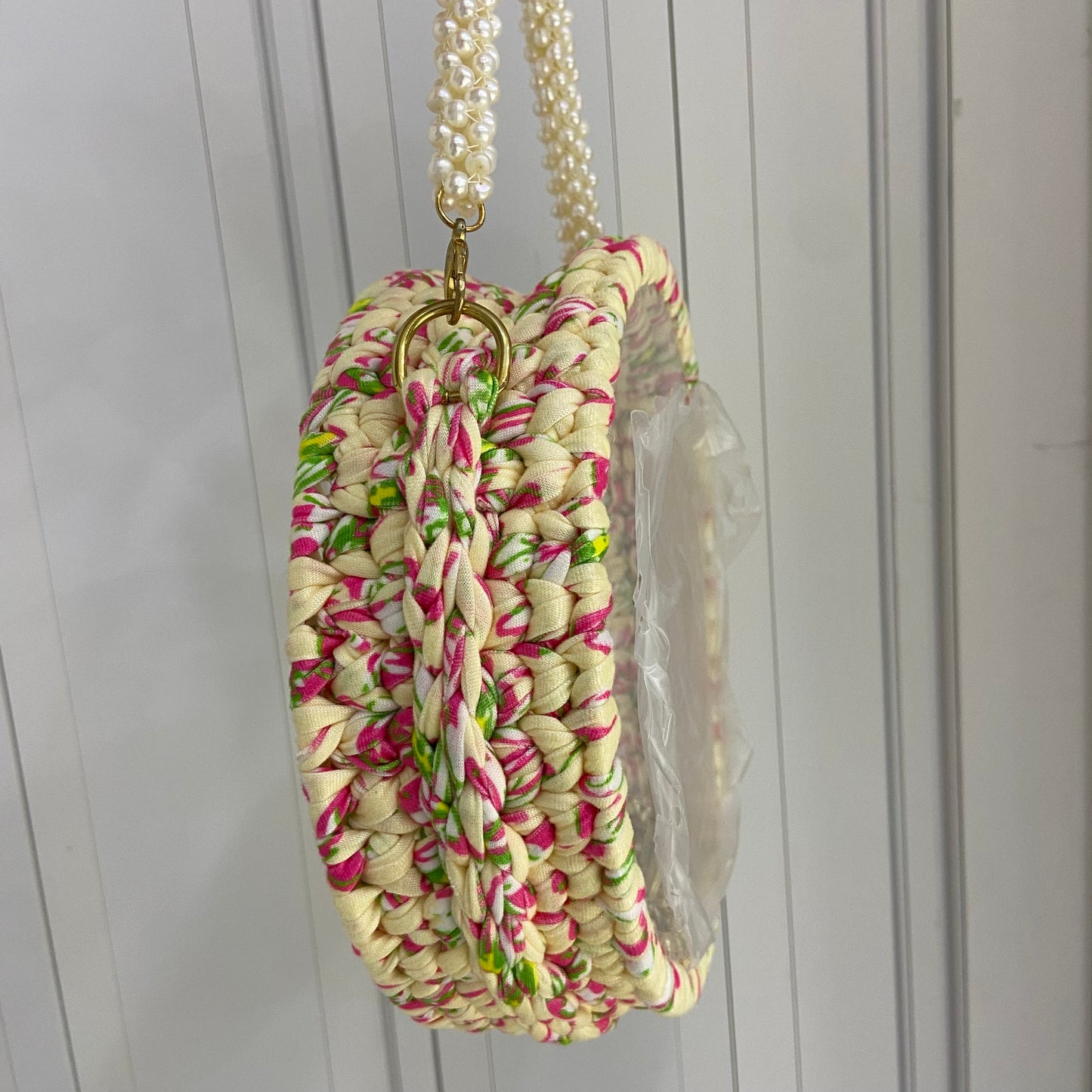 Artisanat de sac à main fleuri d'été et de plage 227 USD (G2)