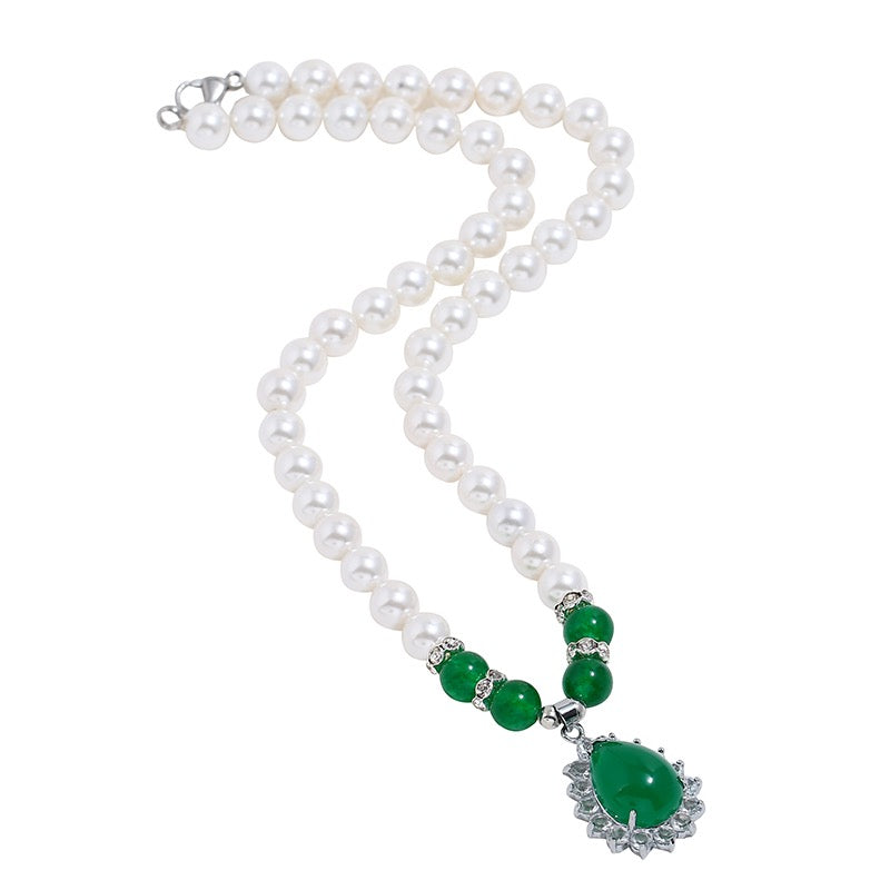 Jewelry necklace chalcedony new arrival promotion USD130-N09