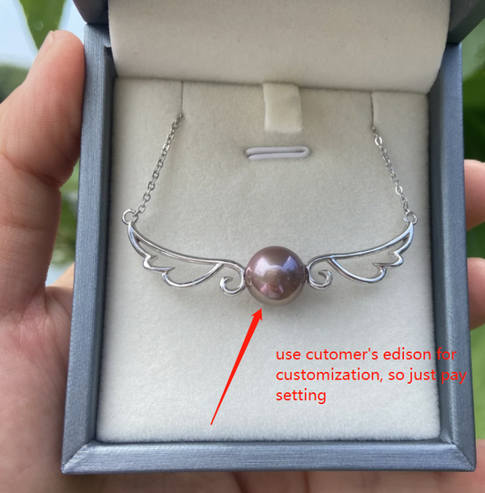 Wing silver setting only usd25