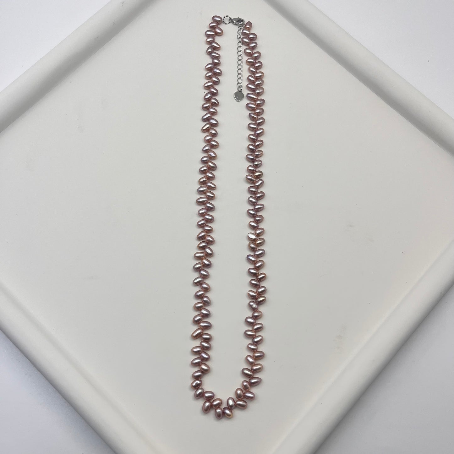 pearl ear of wheat necklace