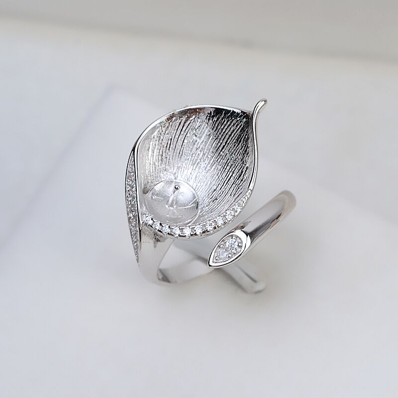 Monture de bague en argent sterling S925 (R29)