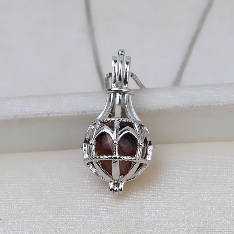 S925 sterling silver cage(C10)