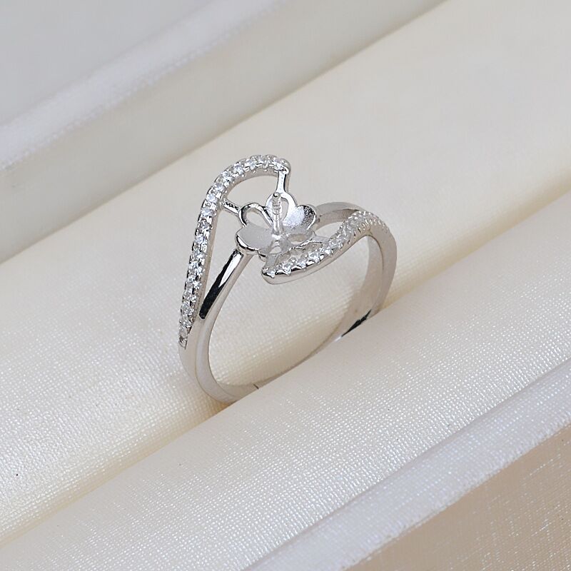 S925 sterling silver ring setting (R26)