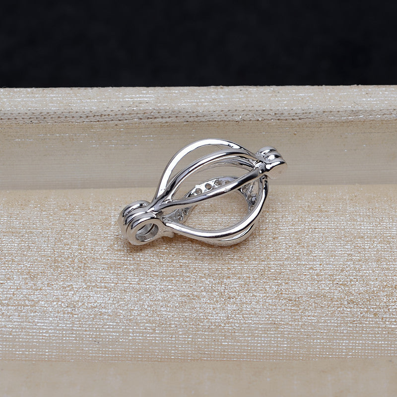 S925 sterling silver cage(C14)