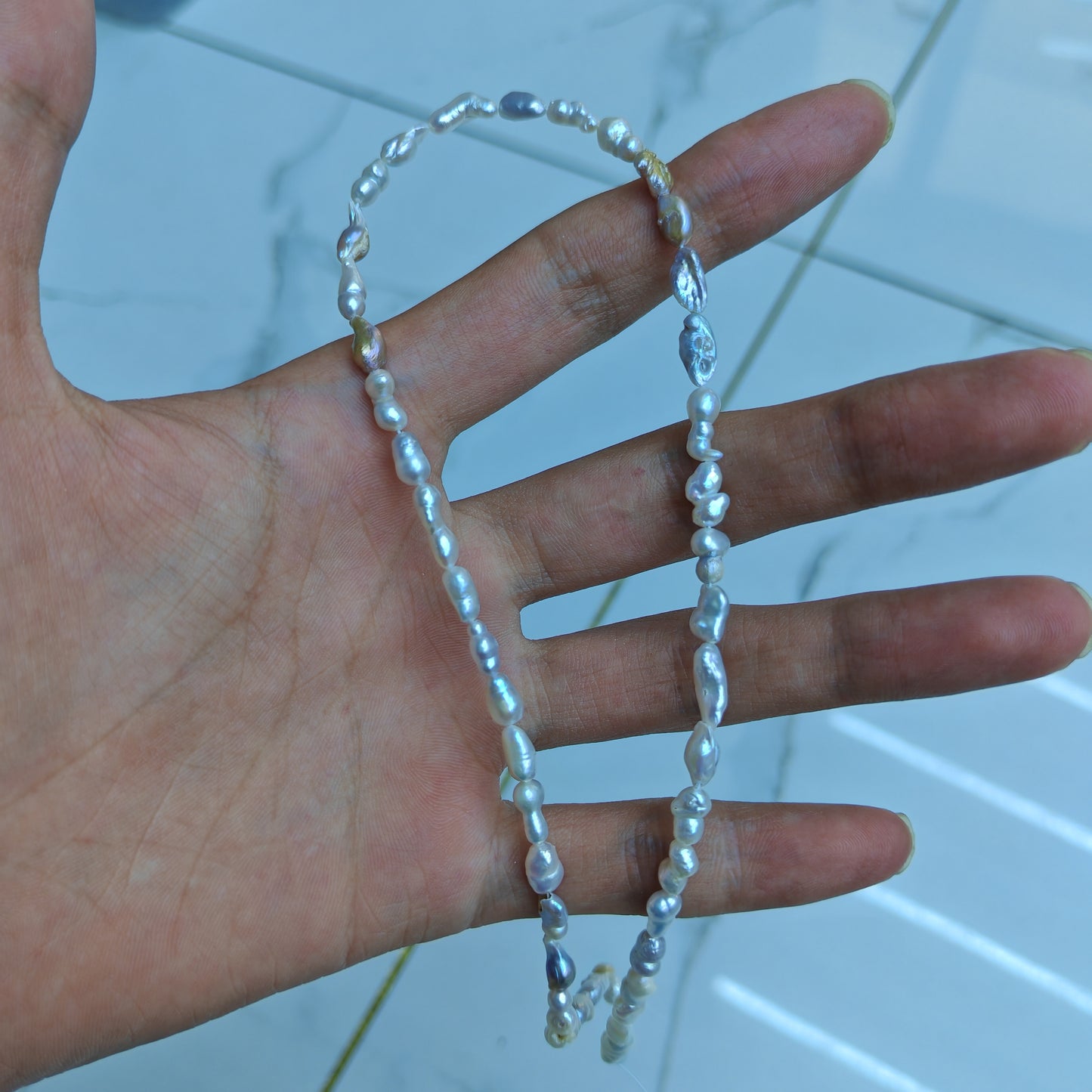 gold bar necklace for Nancy