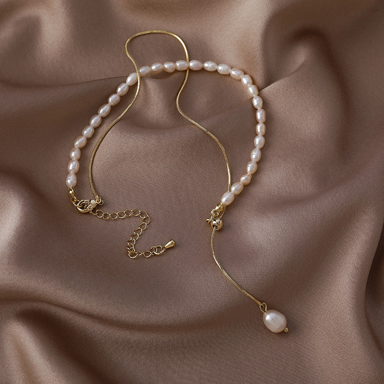 pearl necklace USD25