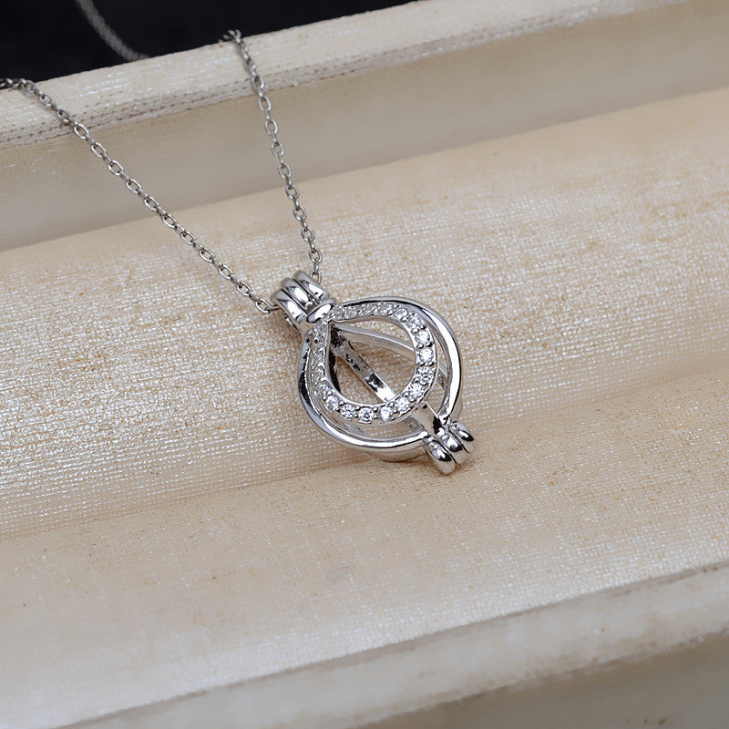 S925 sterling silver cage(C14)