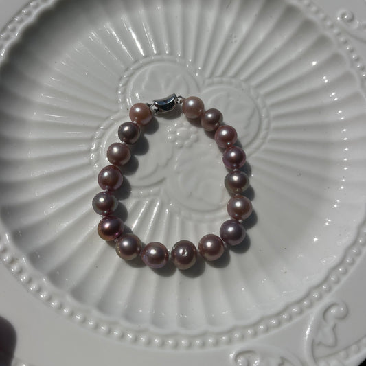 8inches S925 dark Edison bracelet for Bobbie