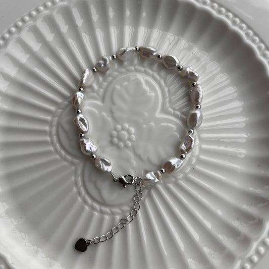 keshi bracelet for Sue S925