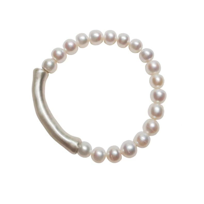 Sterling silver s925  pearl bracelet USD99 (B19)