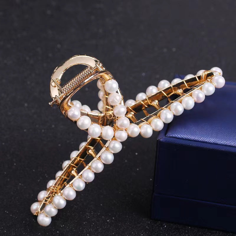 Fresh water pearl hair pin ( H15 )