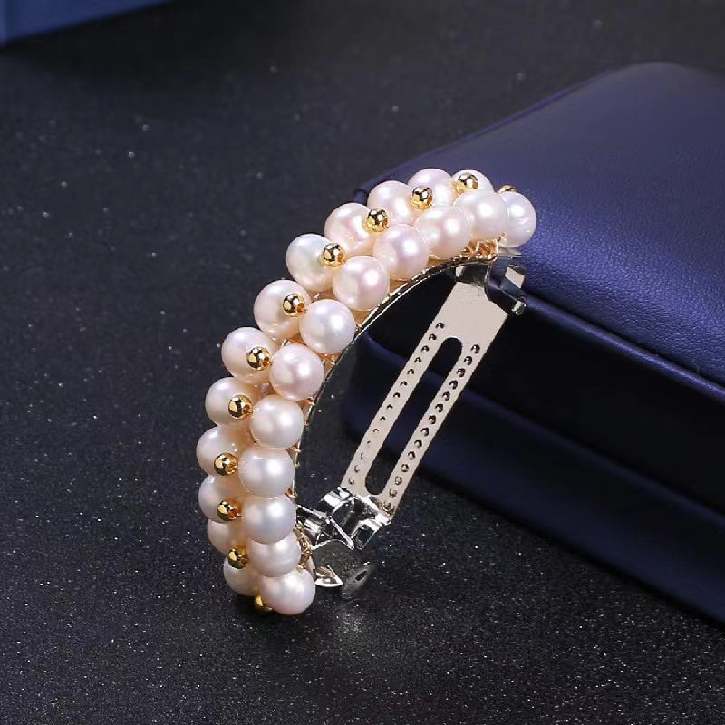 Fresh water pearl hair pin ( H14 )