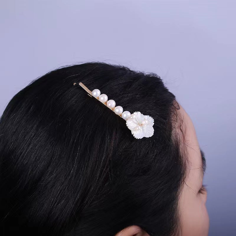 Fresh water pearl hair pin ( H13 )