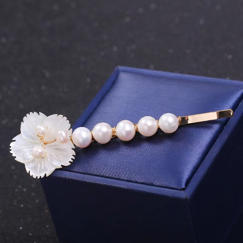 Fresh water pearl hair pin ( H13 )