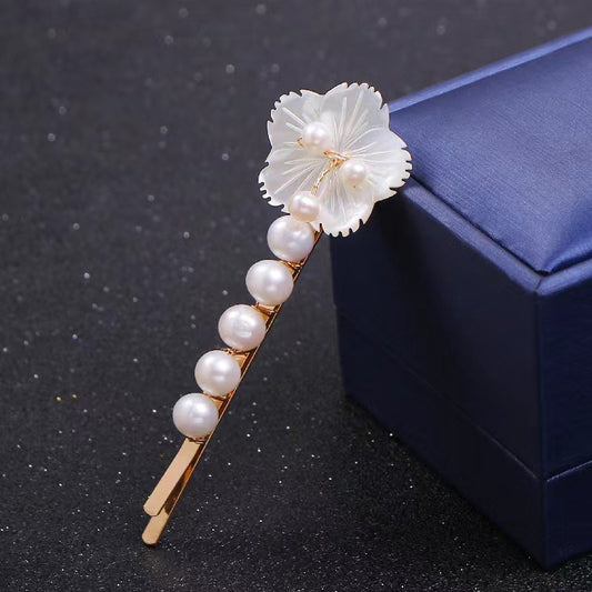 Fresh water pearl hair pin ( H13 )