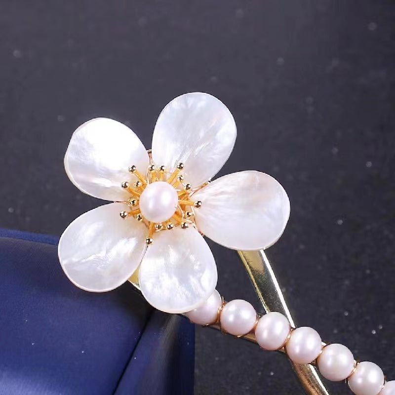 Fresh water pearl hair pin ( H10)