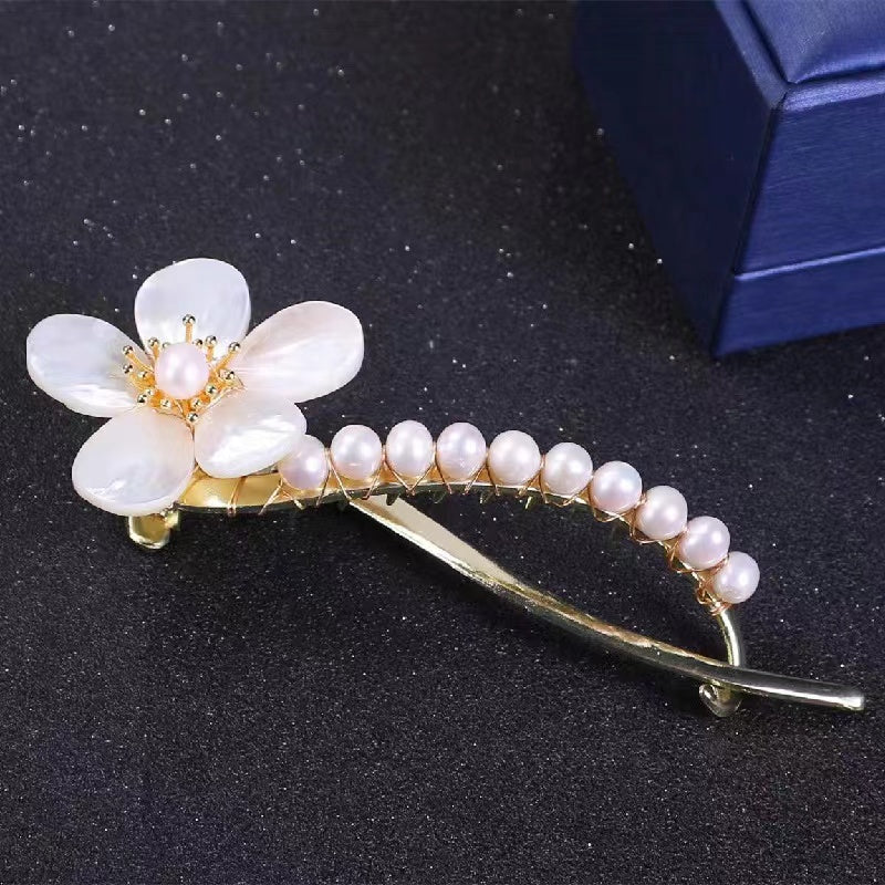 Fresh water pearl hair pin ( H10)