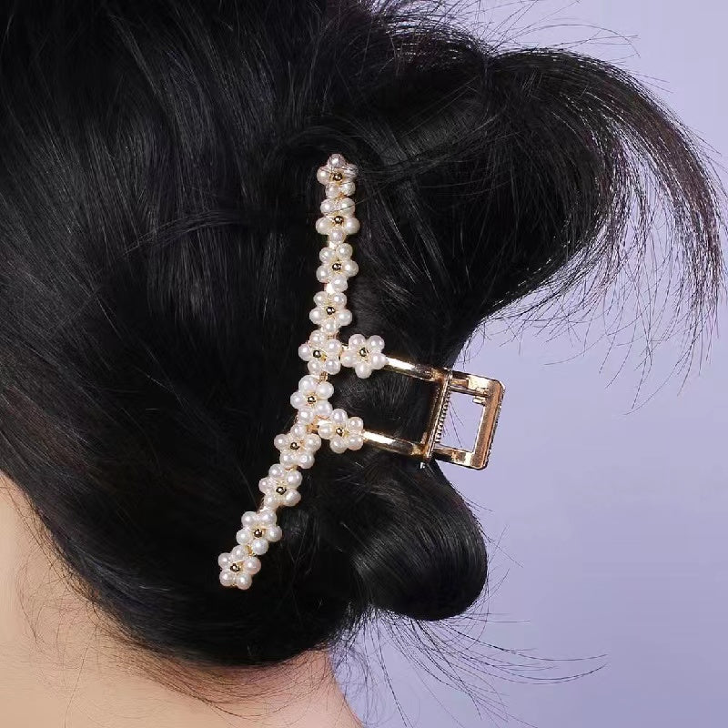 Fresh water pearl hair pin ( H7)