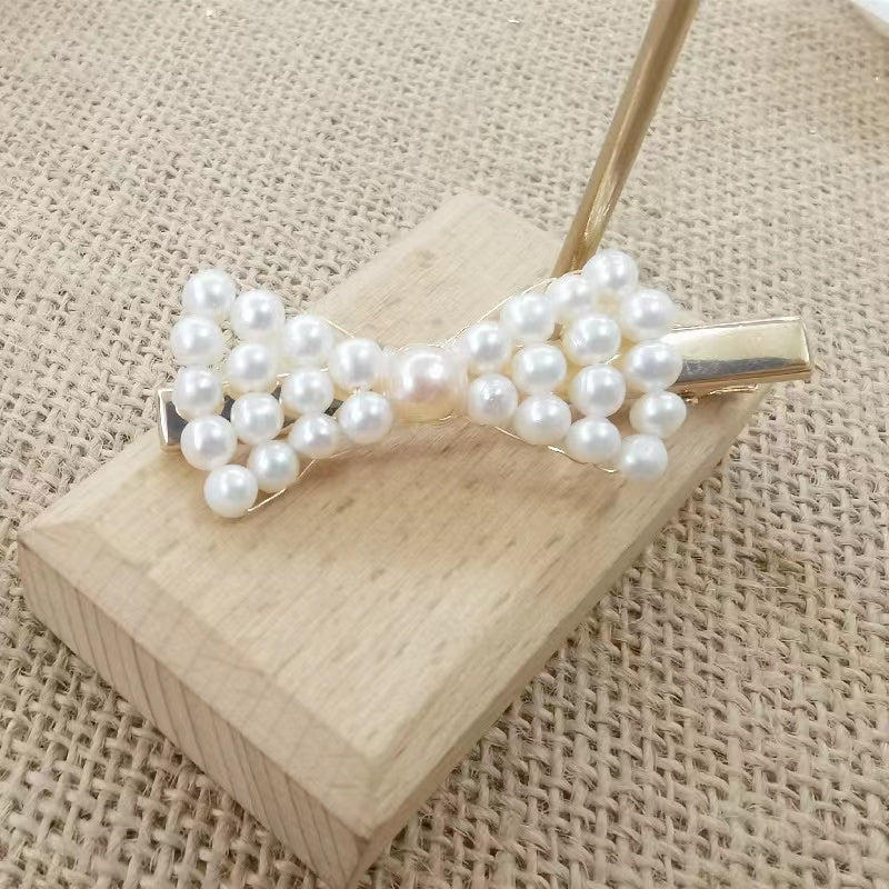 Fresh water pearl hair pin ( H6)