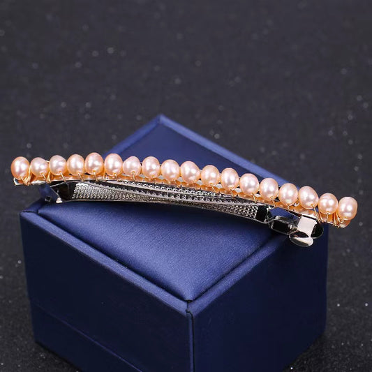 Fresh water pearl hair pin ( H5 )