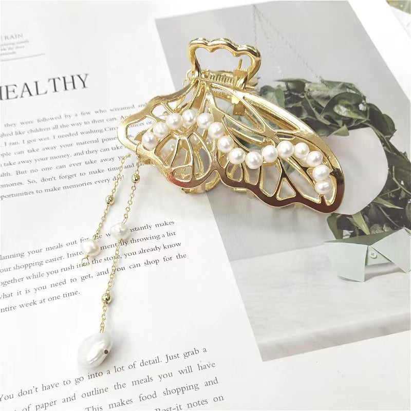 Fresh water pearl hairpin ( H4 )