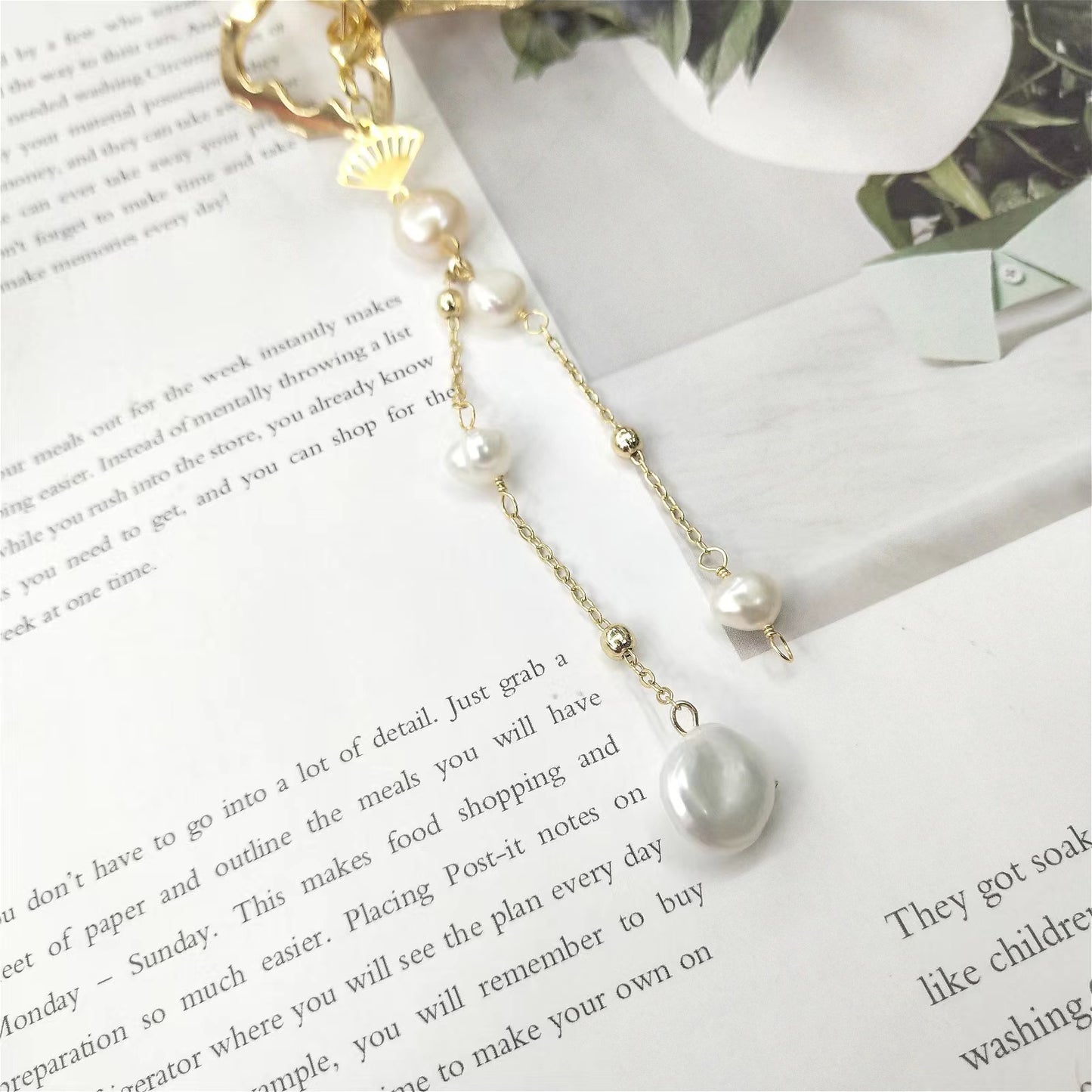 Fresh water pearl hairpin ( H4 )